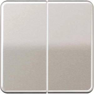 Jung Wippe CD500 Platin für Serienschalter, Metallausführung.