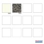 Muster der PROFHOME Vliestapete 368003-GU Uni Matt Creme.