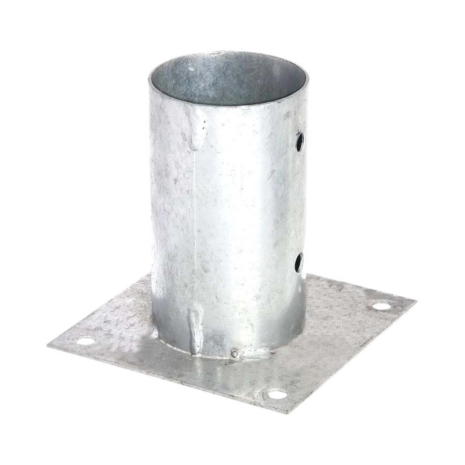 Hollmax Aufschraubhülse 81 mm für Rundholzpfosten Pulverbeschichtet