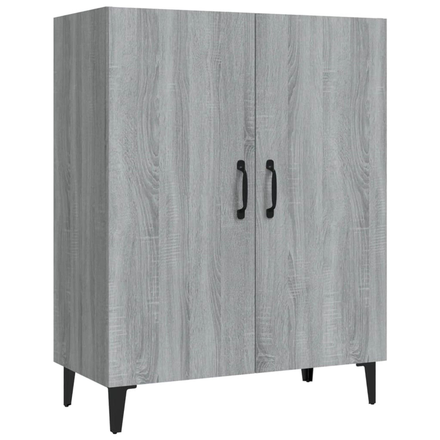vidaXL Sideboard Grau Sonoma 70x34x90 cm Holzwerkstoff 817331 günstig online kaufen