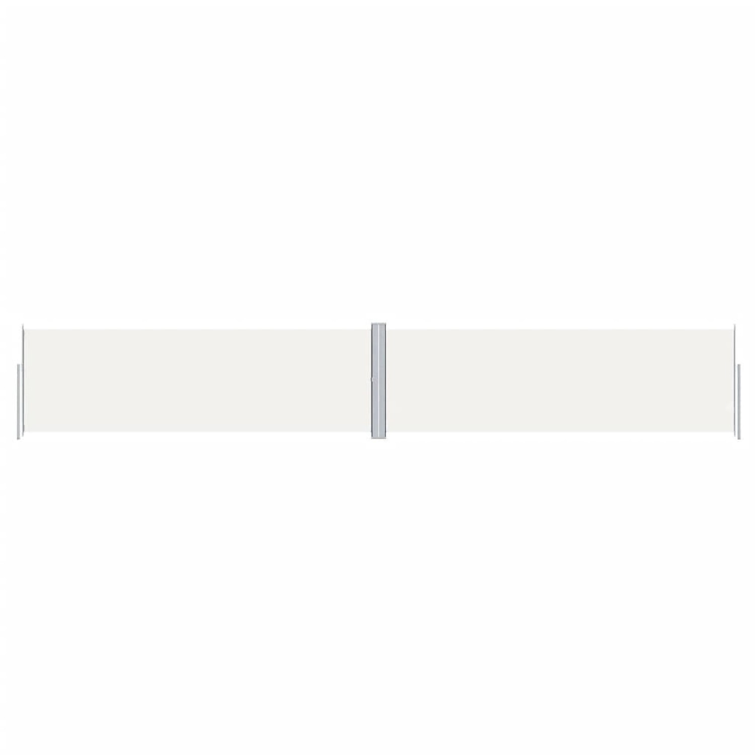 furnicato Seitenmarkise Ausziehbar Creme 160x1000 cm günstig online kaufen
