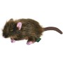 Hunter Hundespielzeug Wildlife Ratte, 34 cm, grau. Plüschtier für Hunde.