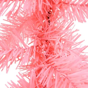 vidaXL Weihnachtsgirlande mit LED 5 m Rosa 329198