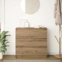 vidaXL Sideboard Artisan-Eiche 80x35x76 cm Holzwerkstoff 861741_3