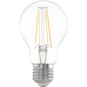 Eglo LED-Leuchtmittel E27, 7W, Glühlampenform, warmweißes Licht. Ideal für Wohnräume.