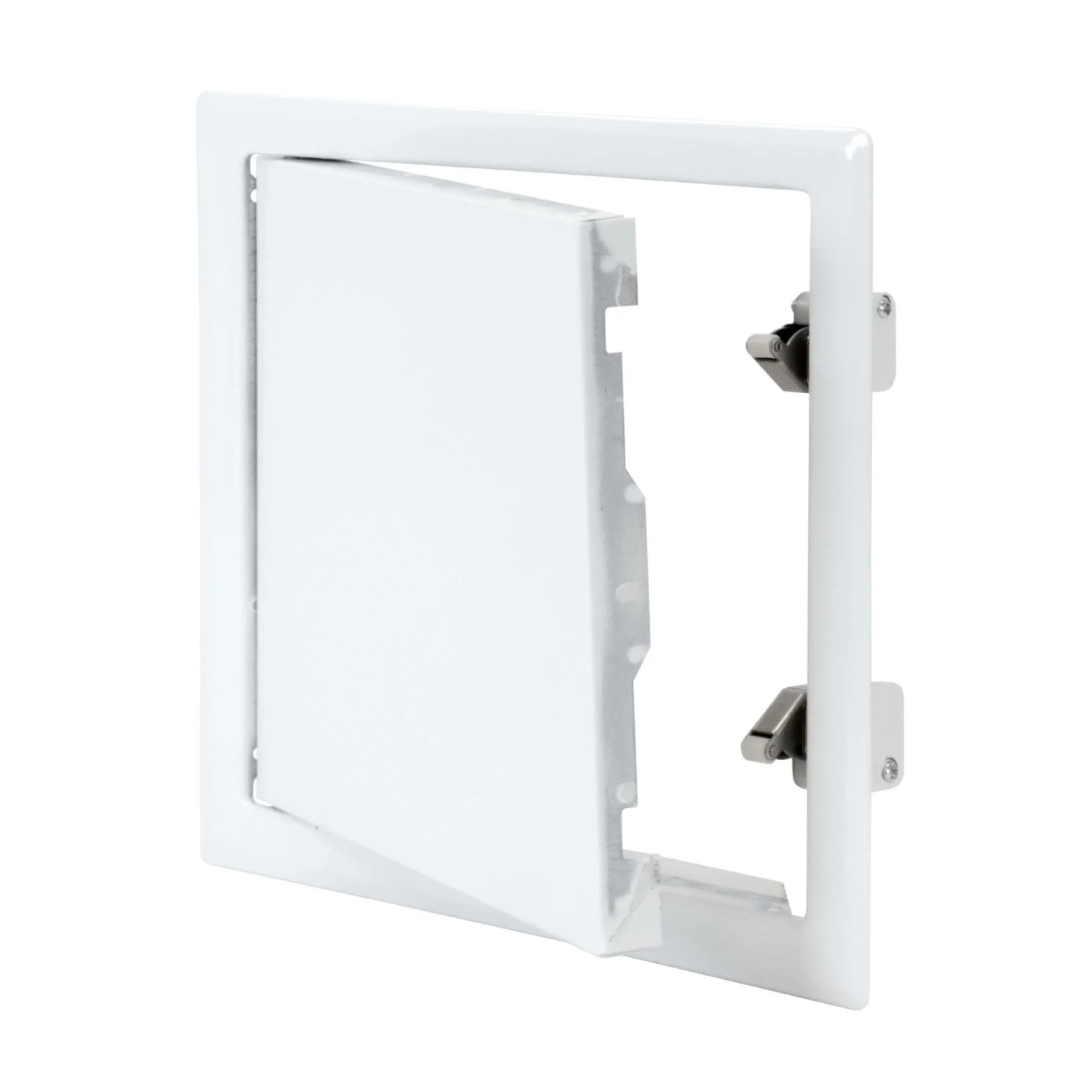 Protektor Revisionsklappe 20cm x 20cm mit Schnappverschluss Stahl Weiß