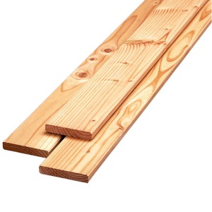 Glatte Zaundiele/Fassadendiele aus Douglasie, 1,8x9x200cm, für Terrasse, Zaun oder Fassade.