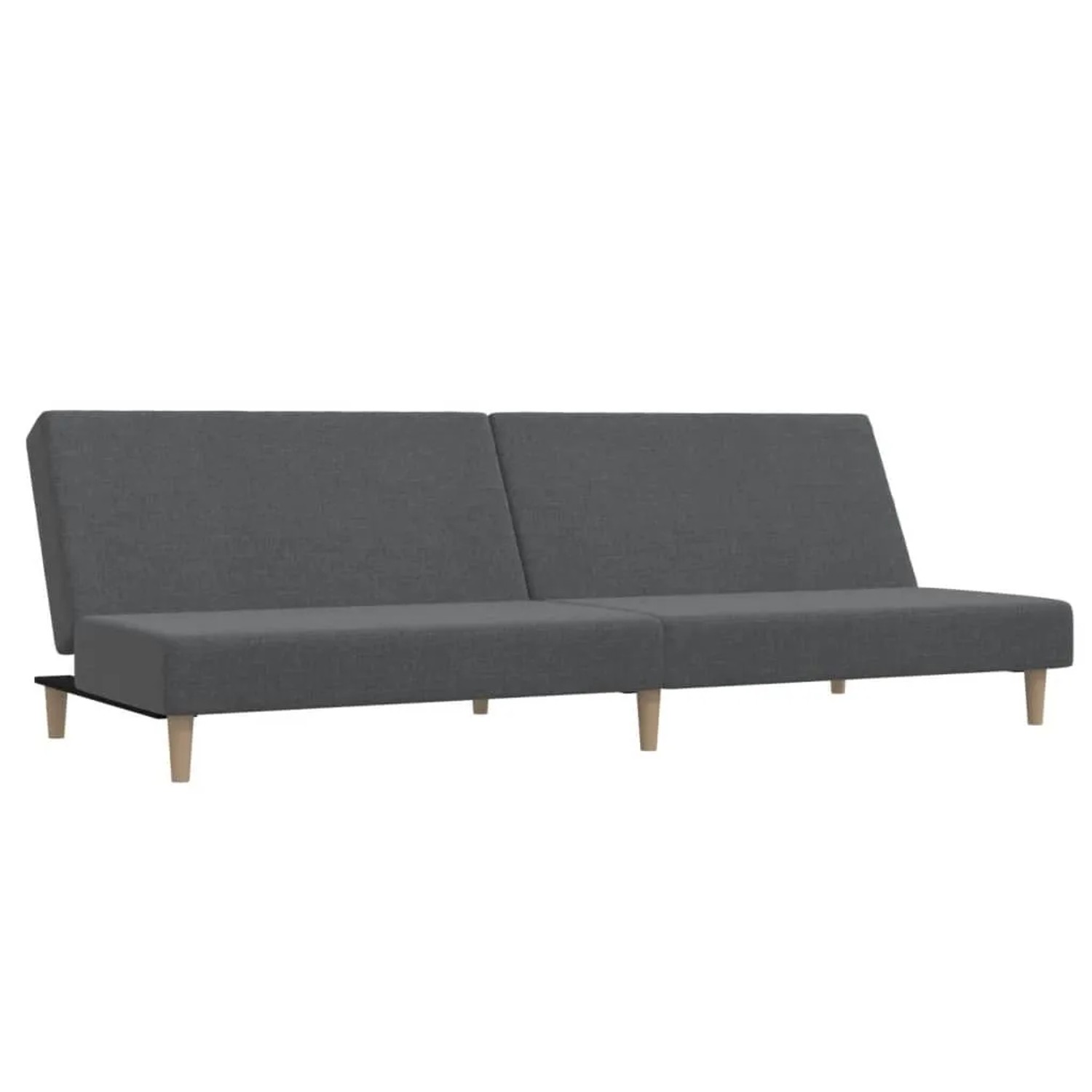 vidaXL Schlafsofa 2-Sitzer Hellgrau Stoff 375723 günstig online kaufen