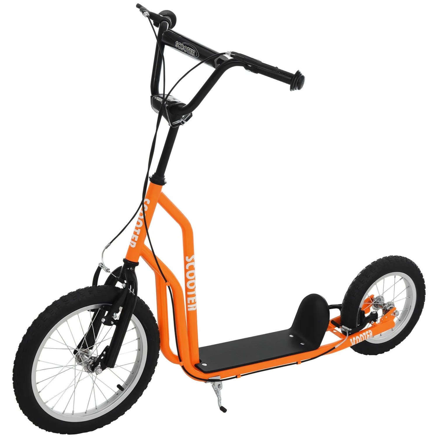 HOMCOM Kinderroller Kickboard mit Luftreifen