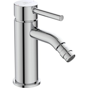 Ideal Standard Ceraline Bidetarmatur in Chrom, moderne Badarmatur für Bidet.