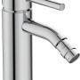 Ideal Standard Ceraline Bidetarmatur in Chrom, moderne Badarmatur für Bidet.