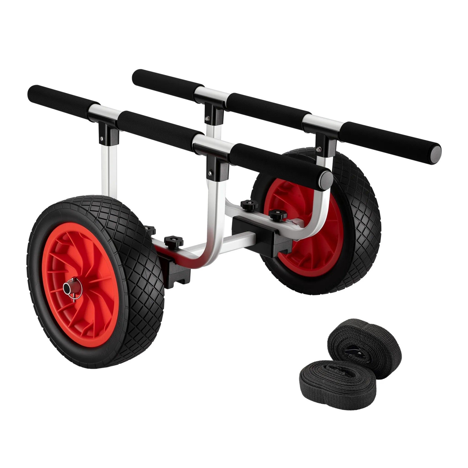 Wiltec Alu Transportwagen 90 Kg Kanuwagen Kajakwagen Surfwagen Verstellbar Sup