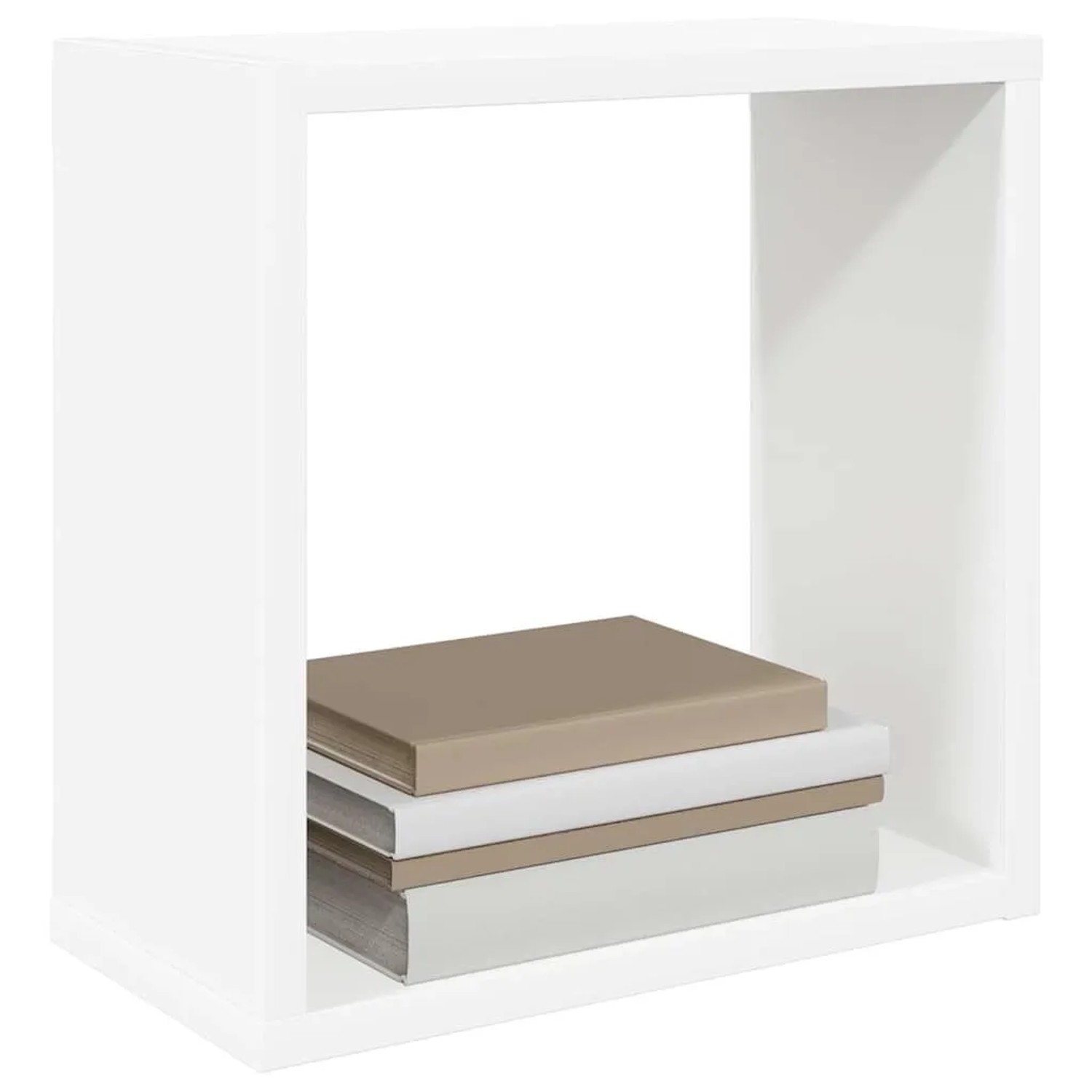 vidaXL Würfelregale 2 Stk Weiß 30x15x30 cm 806998_4
