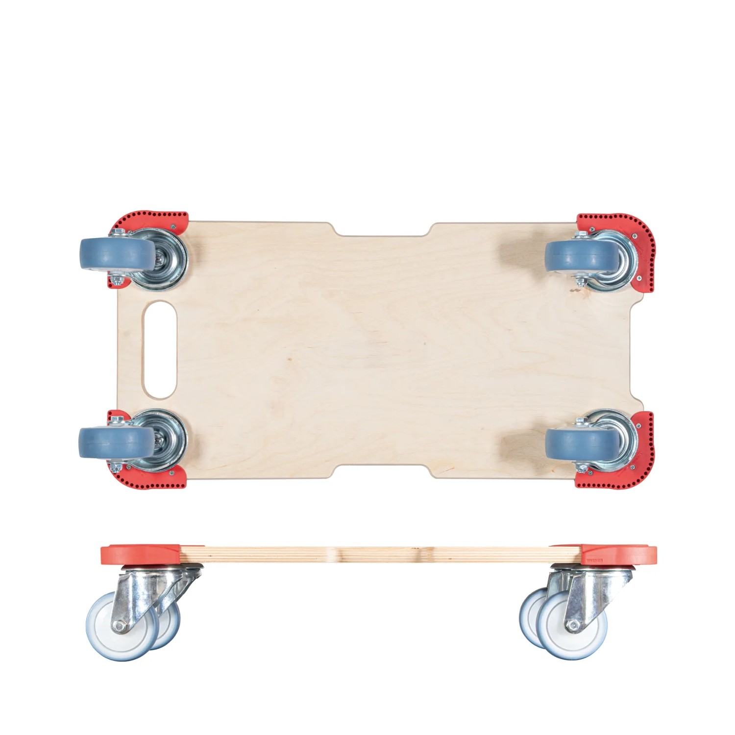 Wagner Transporthilfe Protection mit 4 Rollen, Tragkraft 400 kg, Birke Multiplex FSC®