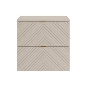 Vente-unique Waschbeckenunterschrank Dorioni Beige 60 cm
