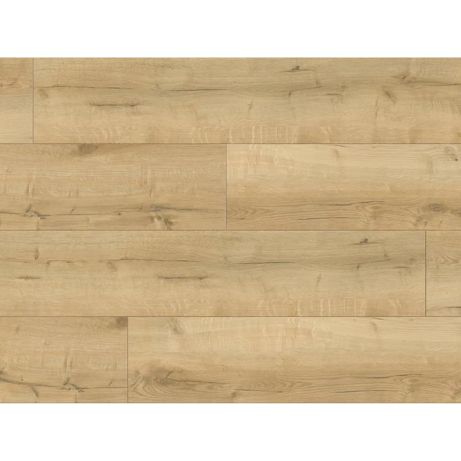 BASICfloor Vinylboden Klebevinyl Modern Eiche Leinen Landhausdiele