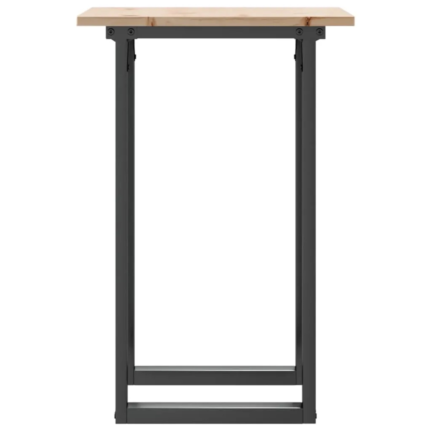 vidaXL kleiner Esstisch 50 x 50 x 75 cm Kiefer Massivholz Gusseisen kaufen bei OBI