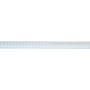 Graues Winkelprofil (1000 mm) mit Langlochung für Vario-Regalsystem.