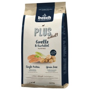 Bosch Pets Hunde-Trockenfutter Plus Forelle und Kartoffel 1 kg