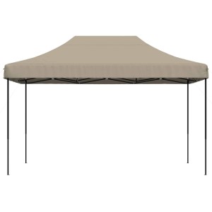 vidaXL Party-Zelt Taupe 292 x 440 x 315 cm Oxford-Stoff 42023612