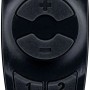 Schwarzer Paulmann Plug & Shine Controller mit Fernbedienung für Außenbeleuchtung.