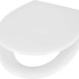 Weißer baliv WC-Sitz Jaru mit Absenkautomatik aus Duroplast.