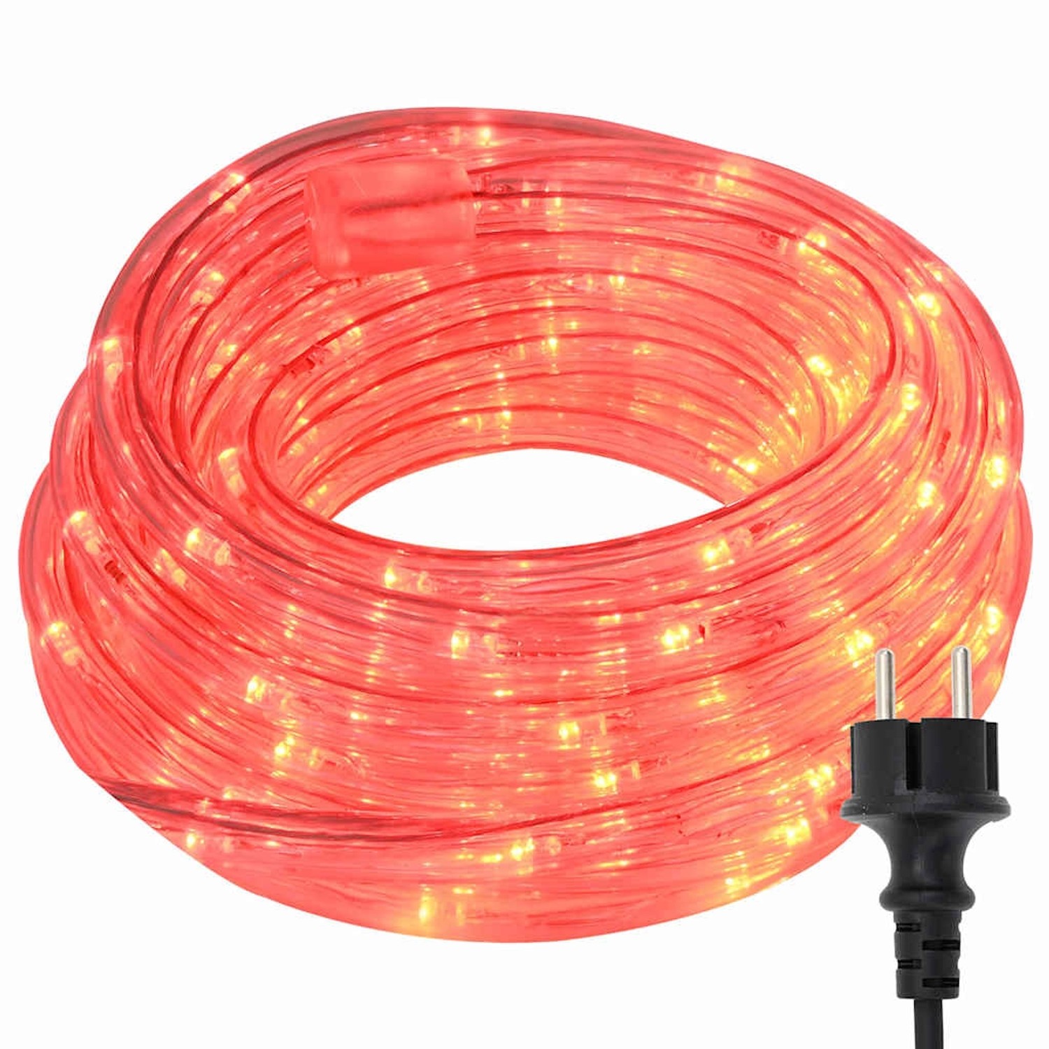 vidaXL Lichtseil mit 1200 LEDs Rot 50 m PVC 42018932