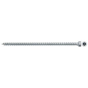 Fischer Holzbauschraube, Zylinderkopf, TX-Antrieb, Vollgewinde, Ø 6 x 100 mm, 12 Stück