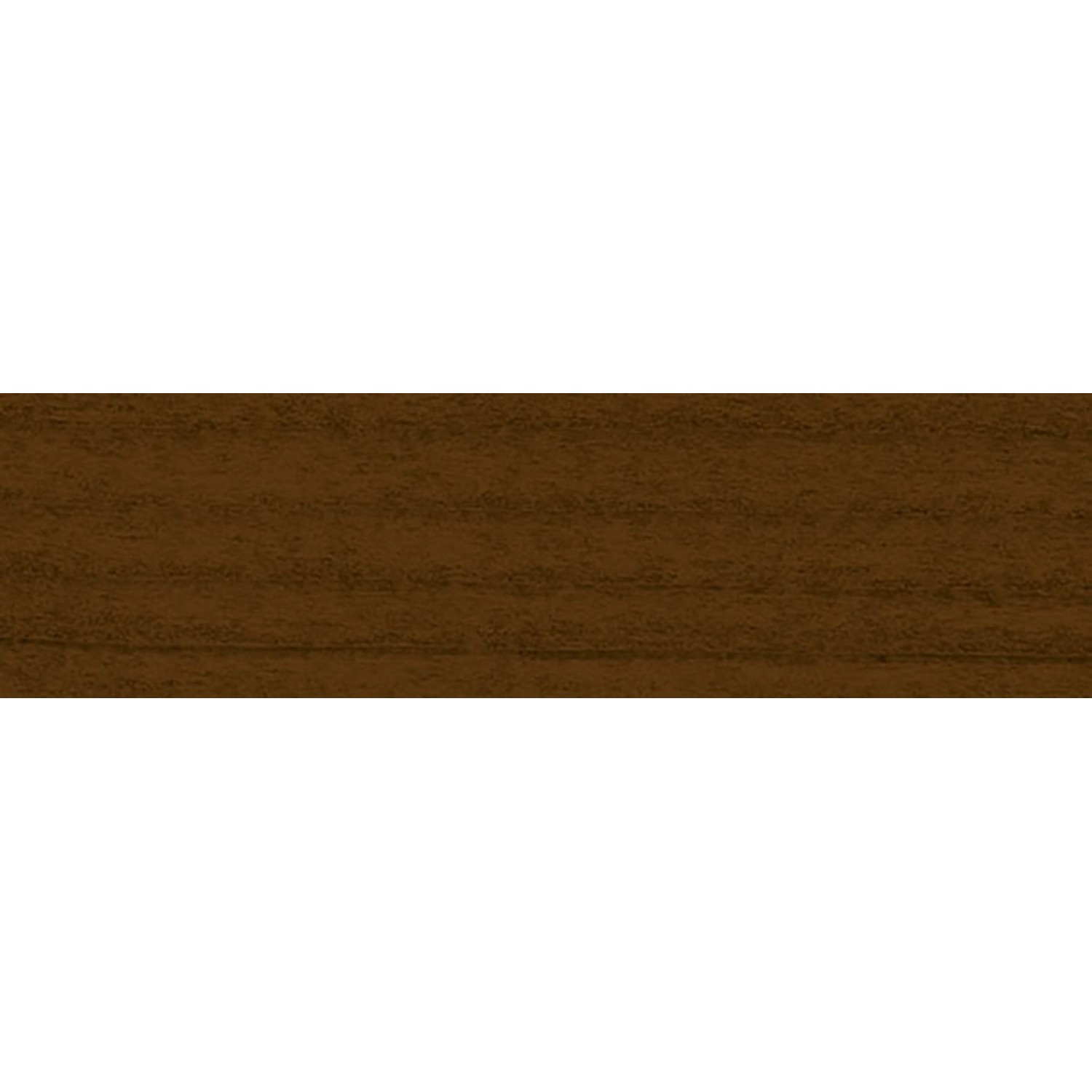 Holzbeize Nussbaum Dunkel von Aqua Clou, Farbmuster auf Holz.