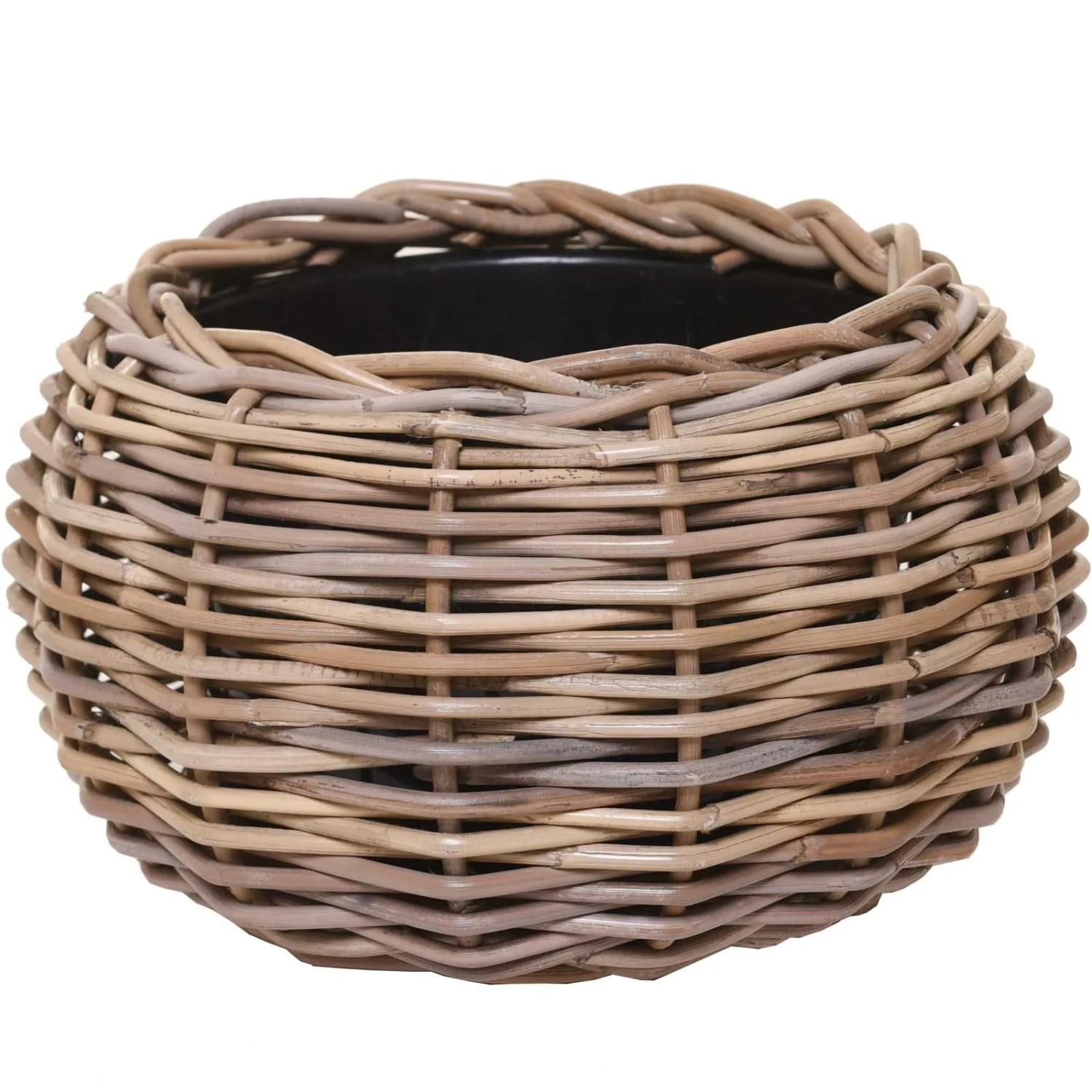 Vivanno Pflanzkorb Palla 29 cm x 29 cm x 19 cm Natur