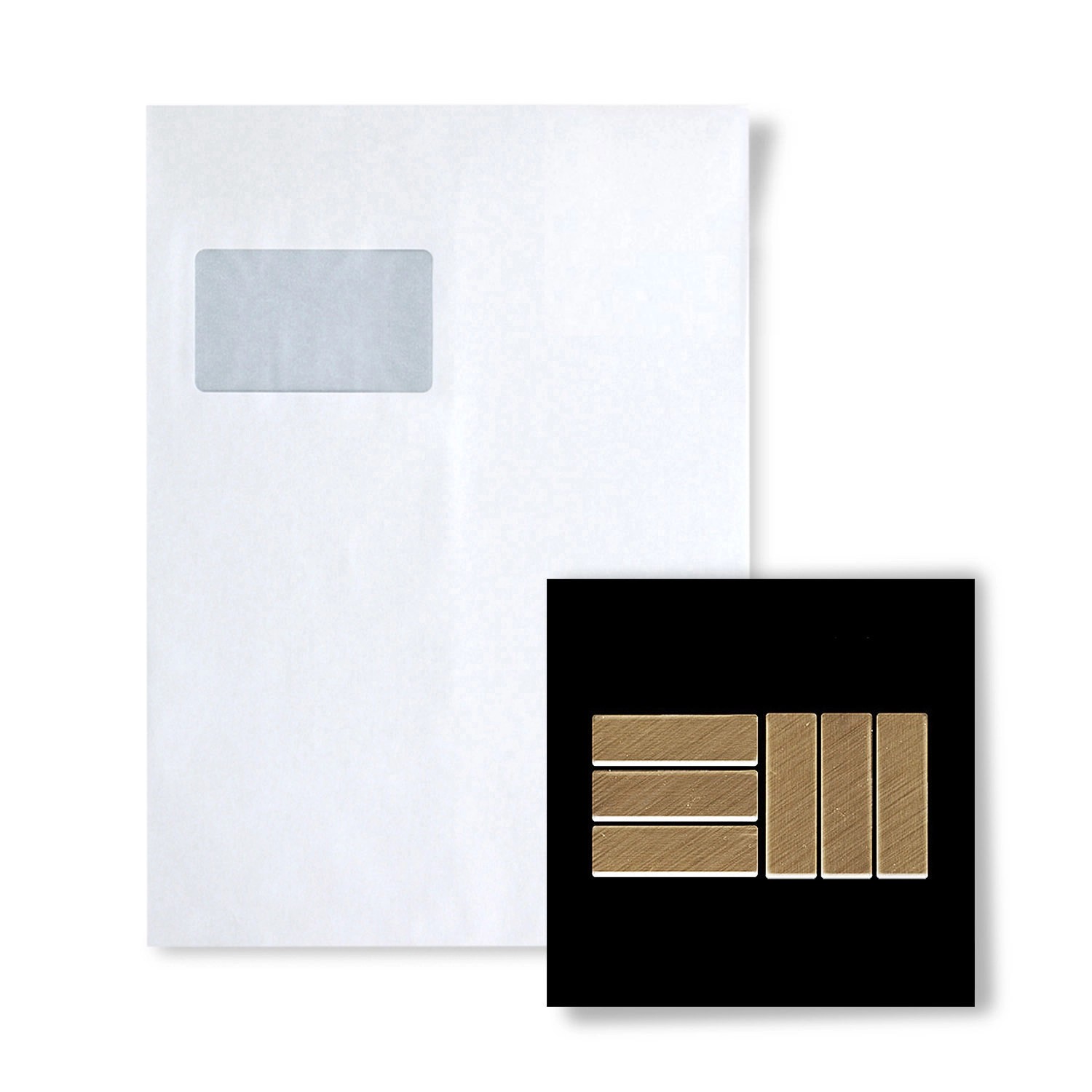 ALLOY Mosaik MUSTER S-Basketweave-Ti-GB Basketweave Titan Gold Gebürstet günstig online kaufen