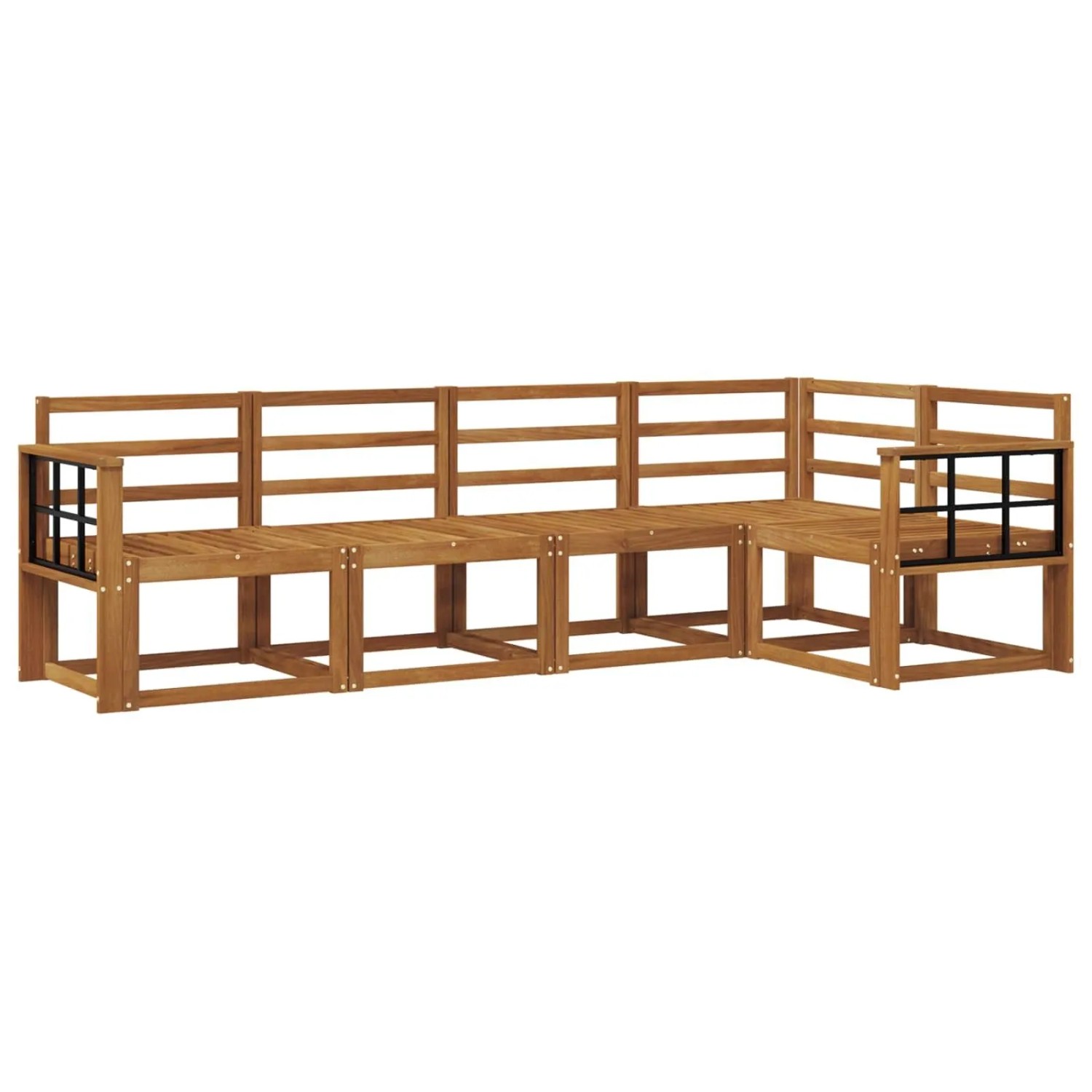 Thumbnail - vidaXL Sofa Set 5 Stk Natur 3366402