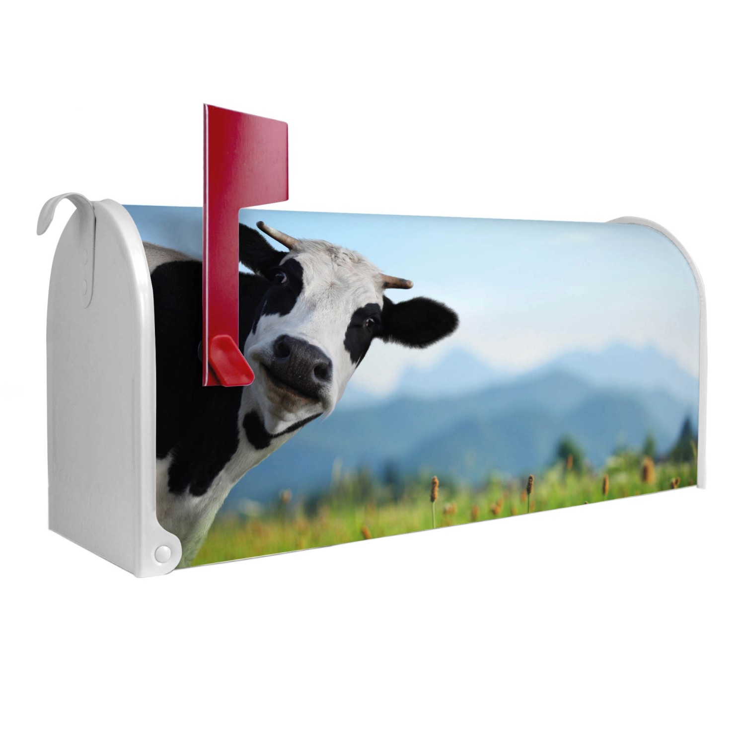 Banjado Amerikanischer Briefkasten Weiß 48x22x16cm US Mailbox Letterbox Pos günstig online kaufen