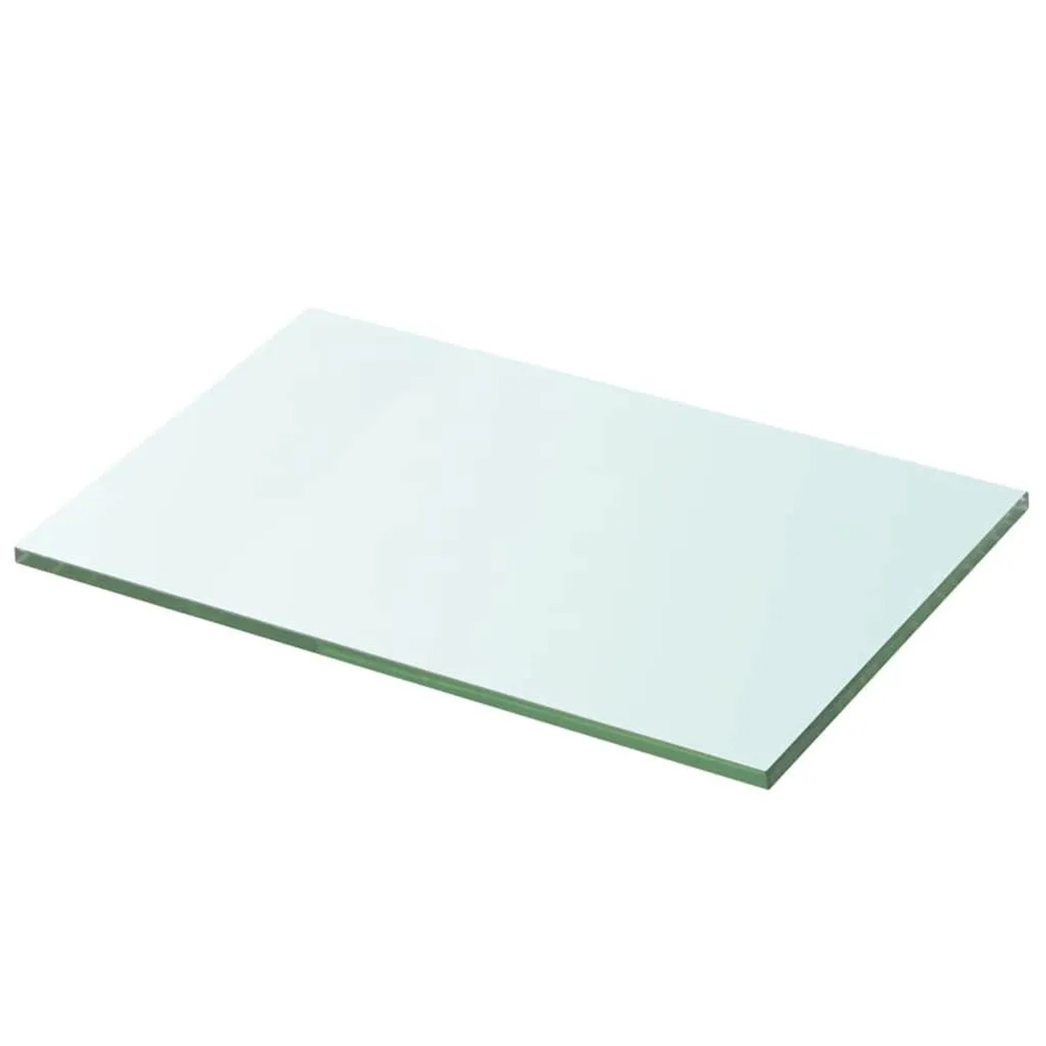 vidaXL Regalboden Glas Transparent 20x30 cm 243806