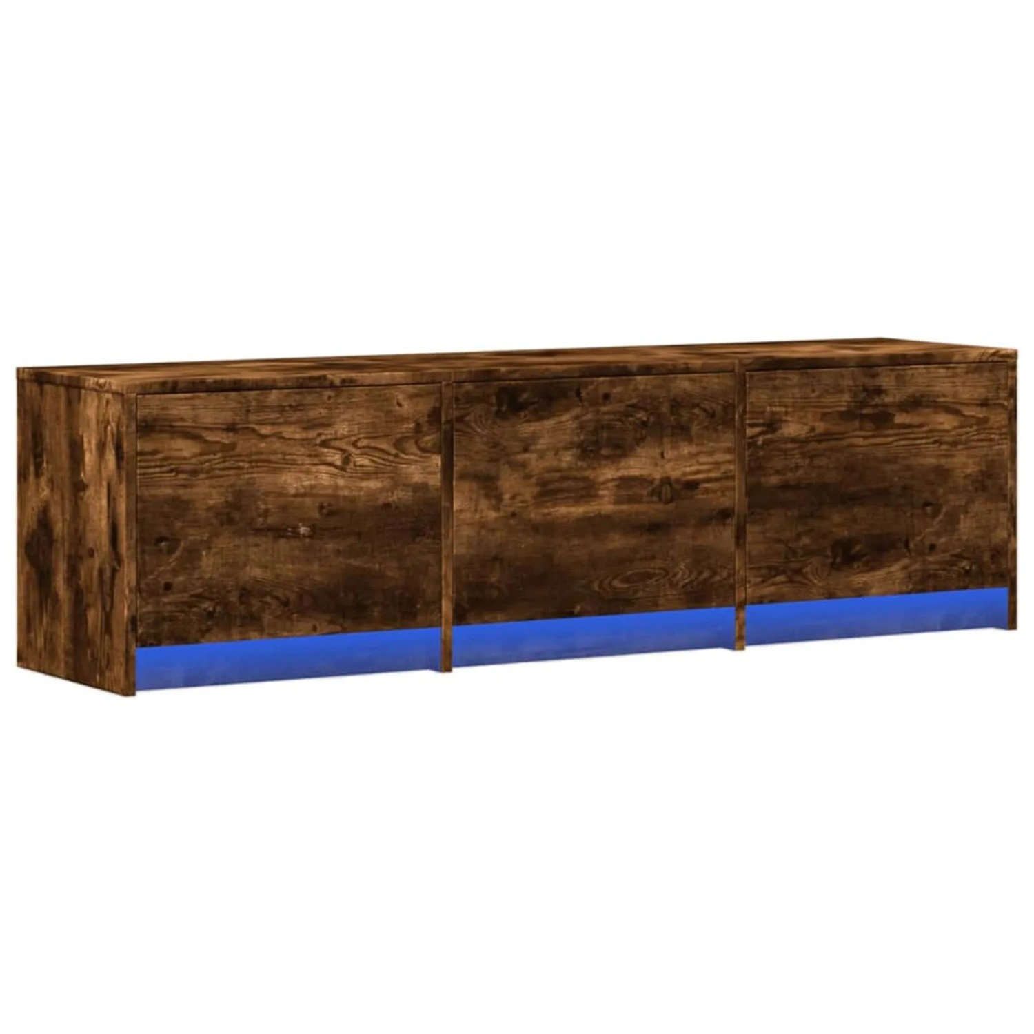 vidaXL TV-Schränk Geräucherte Eiche 140 x 34 x 40 cm Holzwerkstoff 8006559
