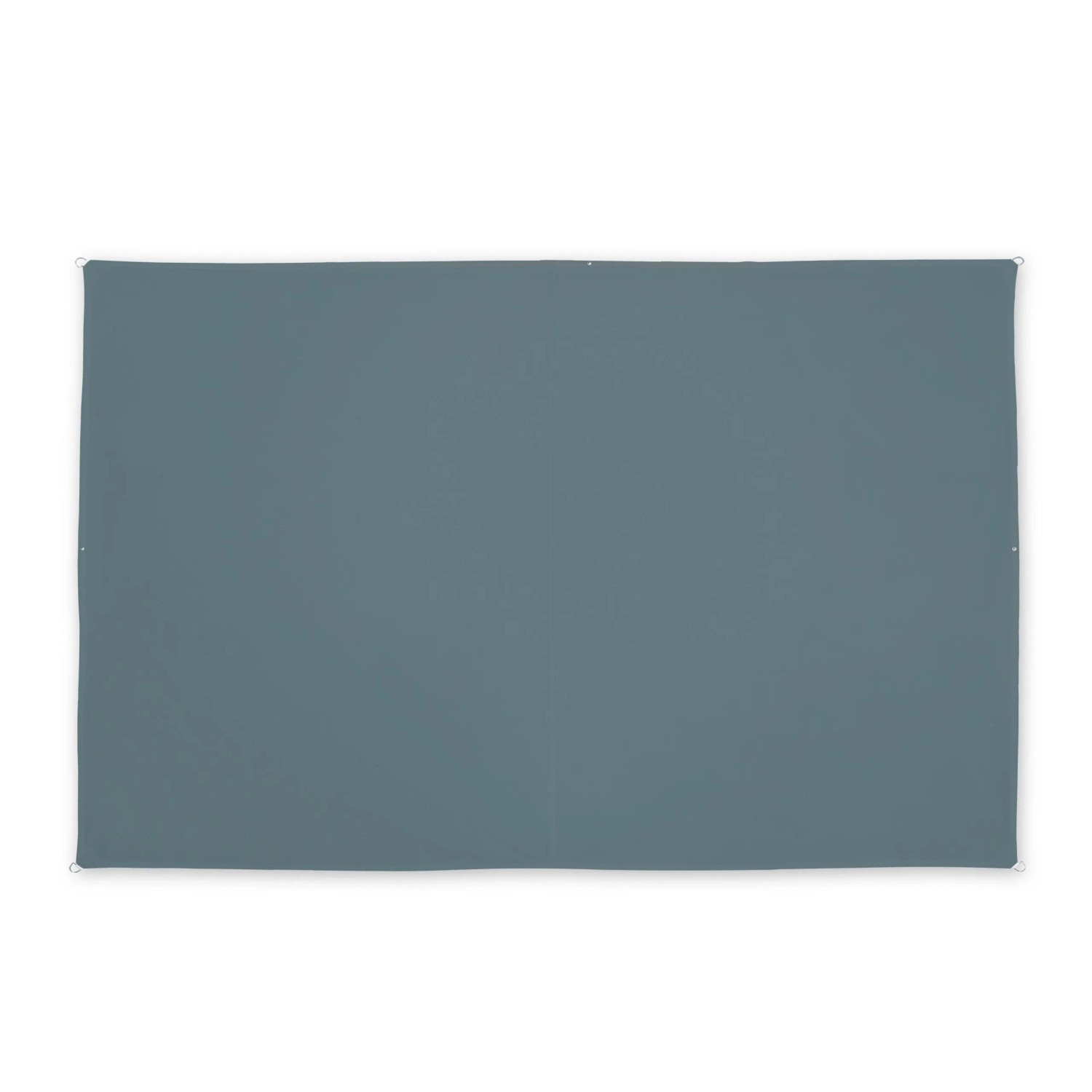 Relaxdays Sonnensegel Polyester Grau Wasserabweisend Witterungsbeständig UV-Schutz 50+ 2 m x 3 m 1,9 kg