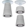 Wenko Herdabdeckplatte Universal 2er Set Schiefer, Füße und Saugnäpfe für Herdabdeckungen.