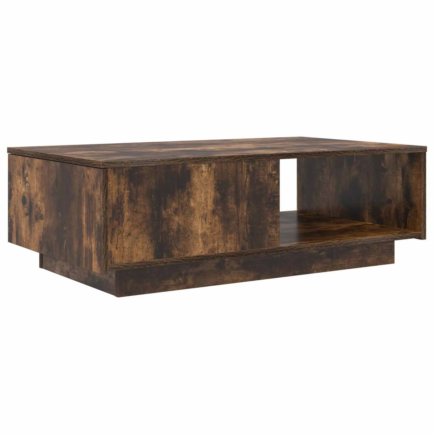 vidaXL Couchtisch Geräucherte Eiche 95 x 55 x 31 cm Holzwerkstoff 8000184