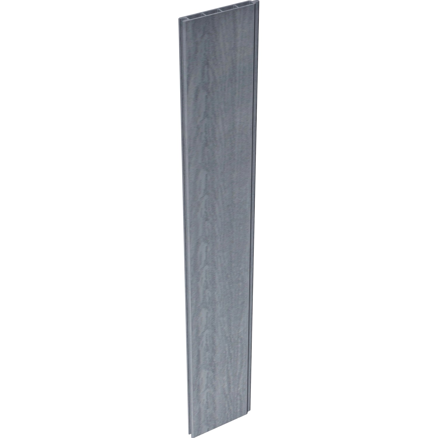GroJa Steckzaun Füllung Solid 180 cm x 15 cm x 1,9 cm Steingrau