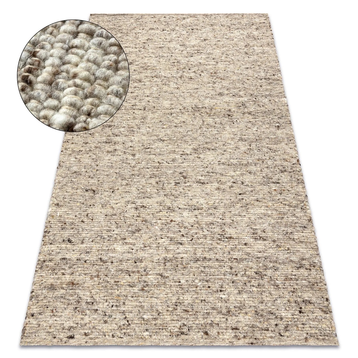 RugsX Teppich Nepal VG18627 Beige 160cm 220cm