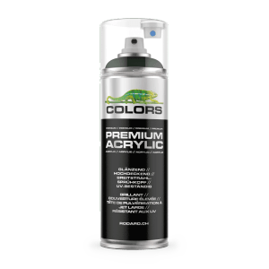 COLORS Premium Acryl Sprühfarbe, 400ml, RAL 6009 Tannengrün Glanz. Buntlack-Spray für Innen & Außen.