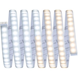 Paulmann MaxLED 1000 LED-Streifen mit Tunable White Funktion, verschiedene Weißtöne.