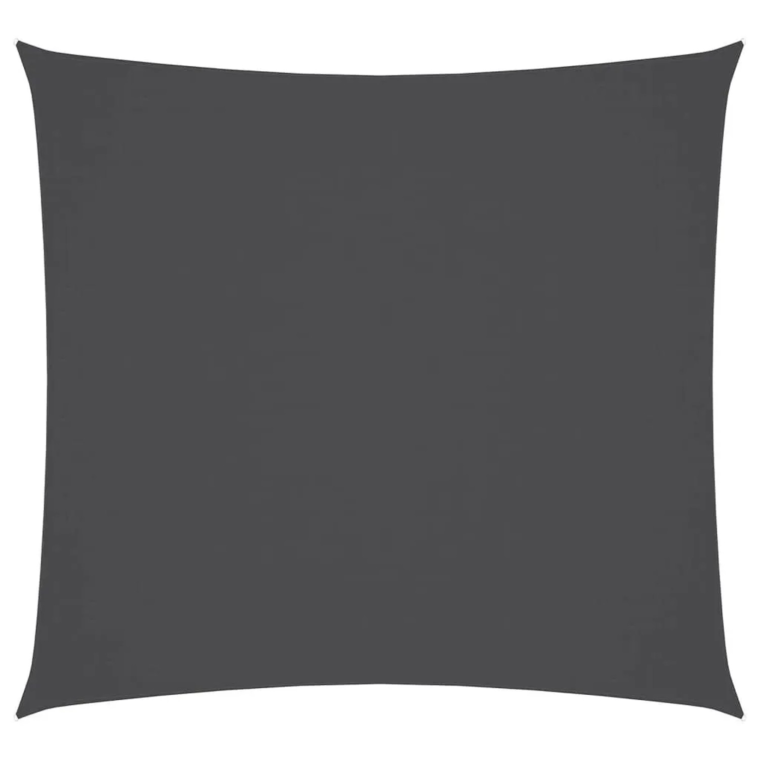 vidaXL Sonnensegel Oxford-Gewebe Quadratisch 4,5x4,5 m Anthrazit 135085