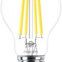 Philips LED E27 Leuchtmittel, 4W, Glühlampenform, klar. Ultraeffiziente LED Lampe für den Innenbereich.
