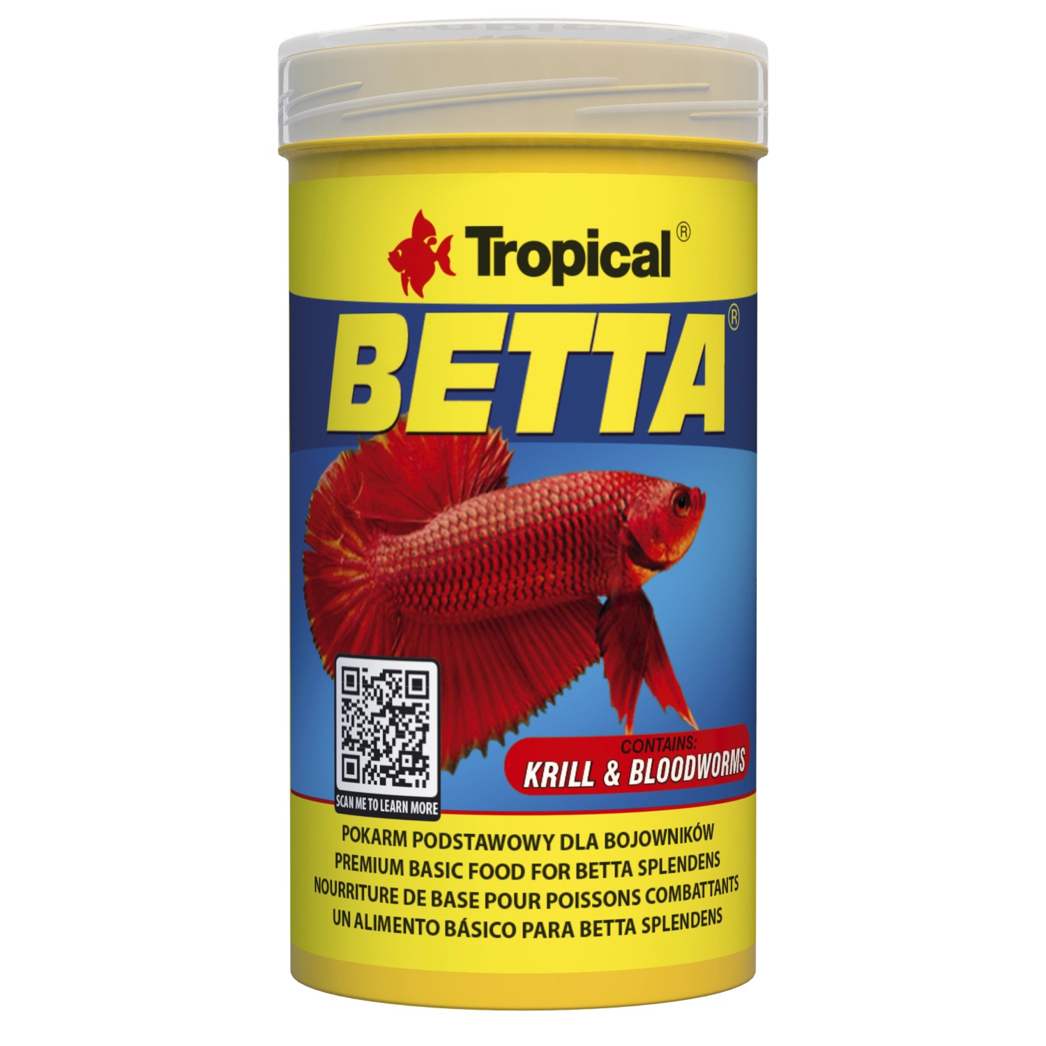 Tropical Flockenfutter Betta 100 ml
