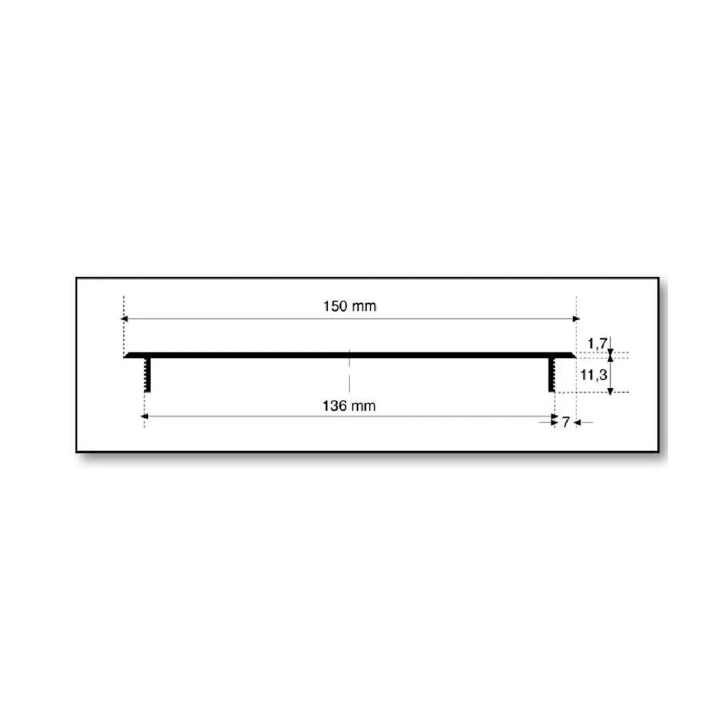 MS Beschläge Aluminium Lochblech – 40mm Breite, Lochung 20x3mm, Silber Eloxiert, 300mm Länge