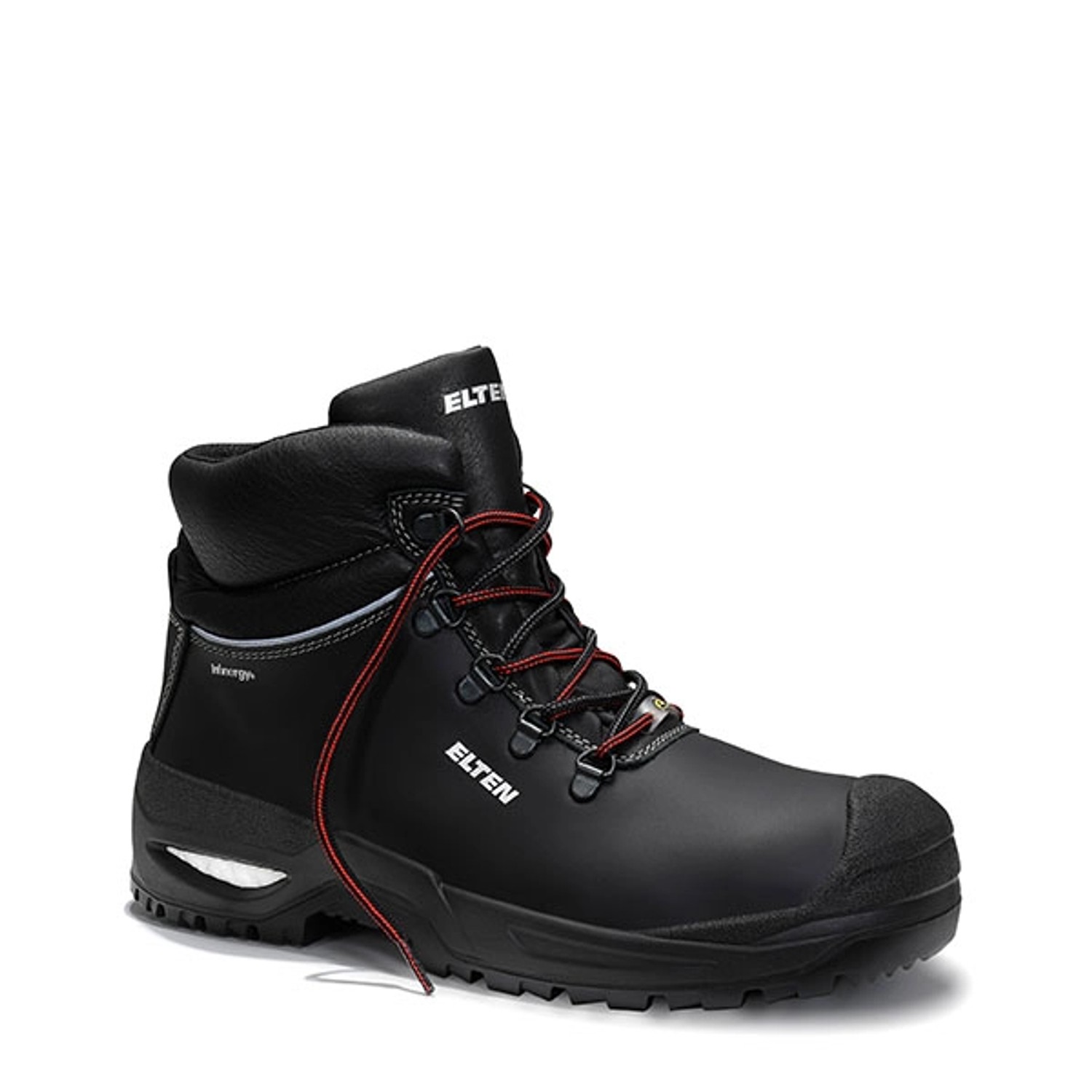 Elten Sicherheitsschnürstiefel Francesco Xxsg Black Mid Esd S3 Gr. 39