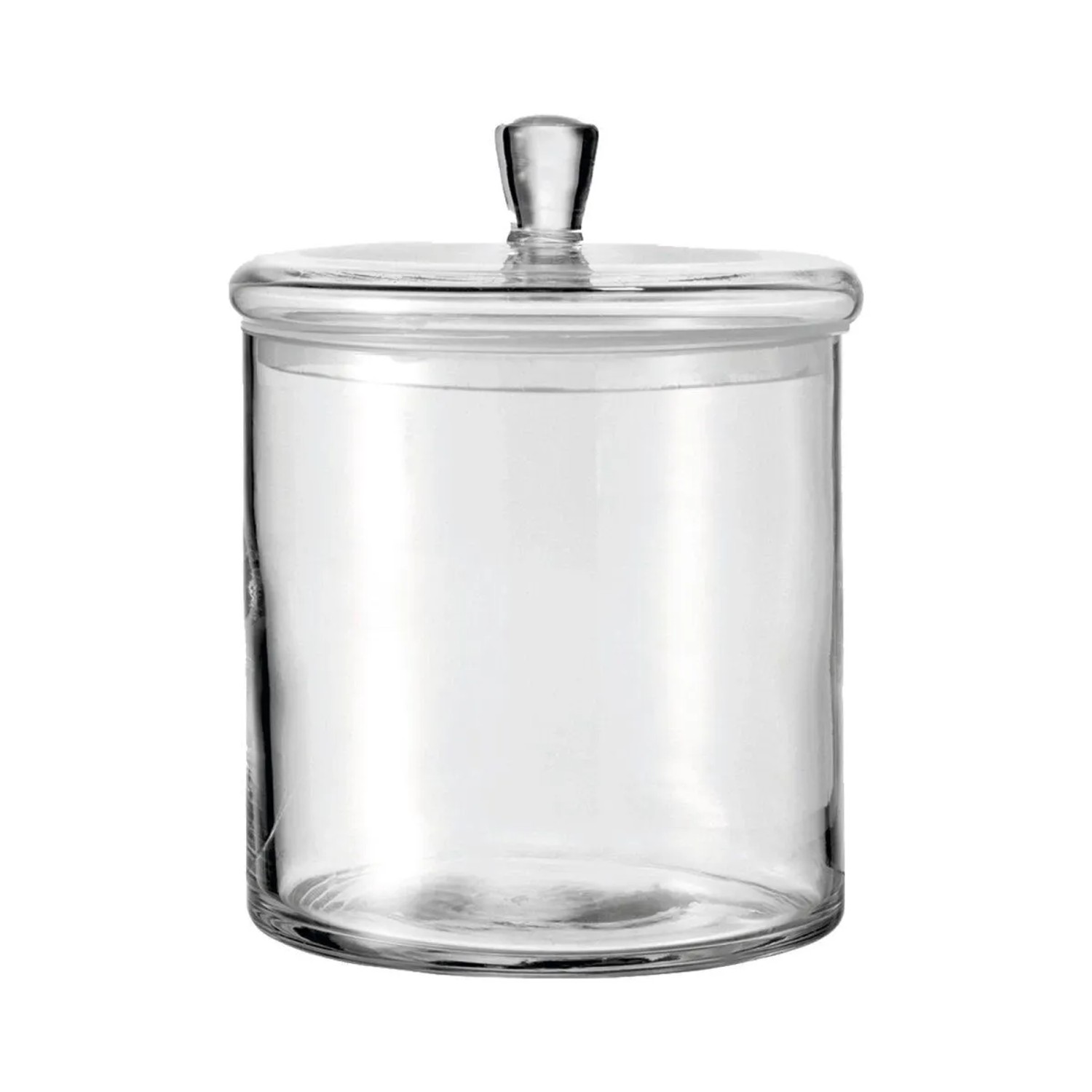 Leonardo Top Glasdose mit Deckel Handgefertigt 5,