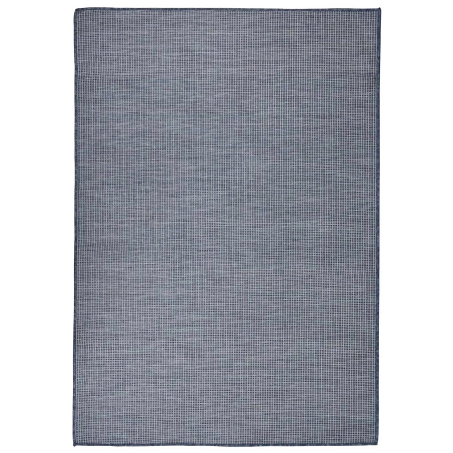 vidaXL Outdoorteppich Flachgewebe 160x230 Cm Blau 1123967 günstig online kaufen