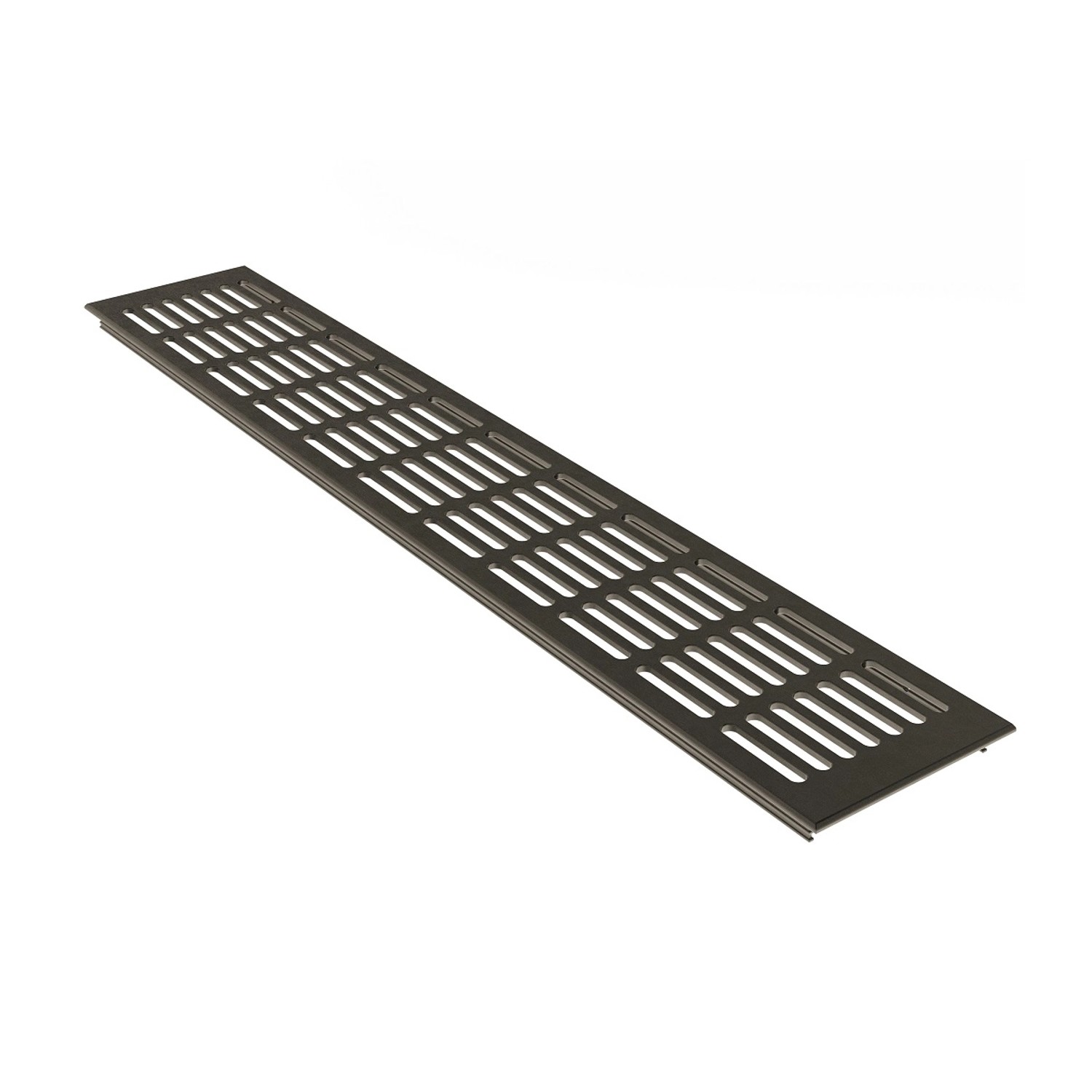 MS Beschläge Zuluftgitter 100 x 200 mm Heizungsdeckel Braun Eloxiert günstig online kaufen